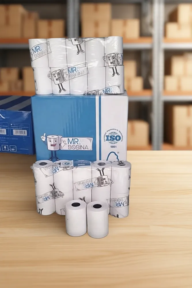 Rollos térmicos pequeños para punto de venta